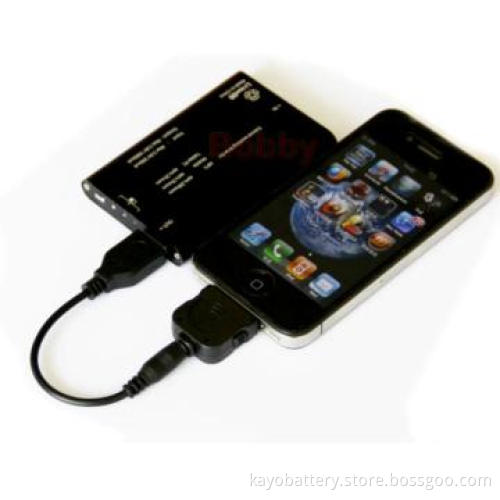 cell phone mobile charger by battery